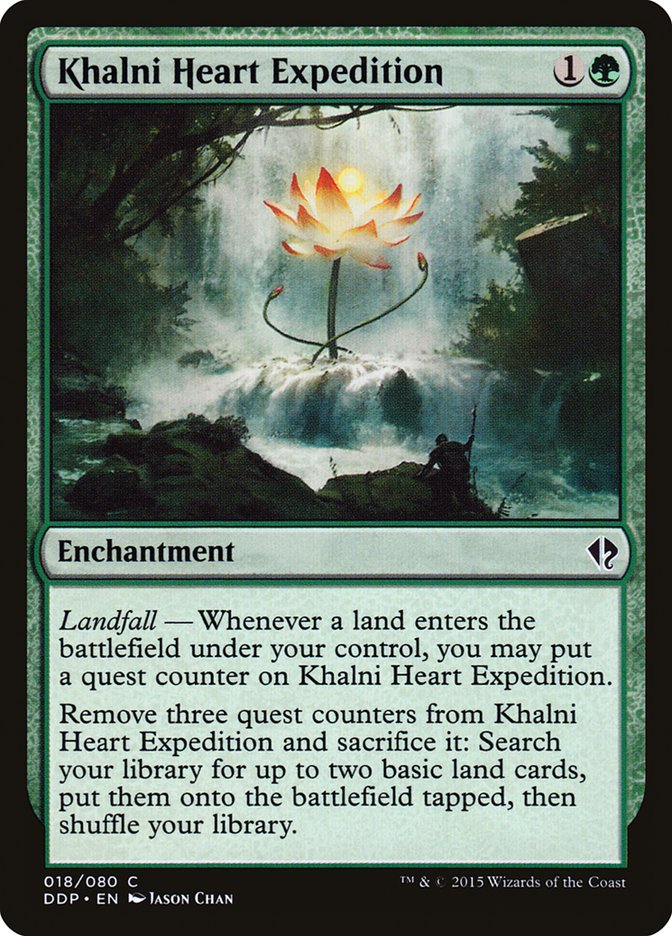 Khalni Heart Expedition [Duel Decks: Zendikar vs. Eldrazi] | Good Games Modbury