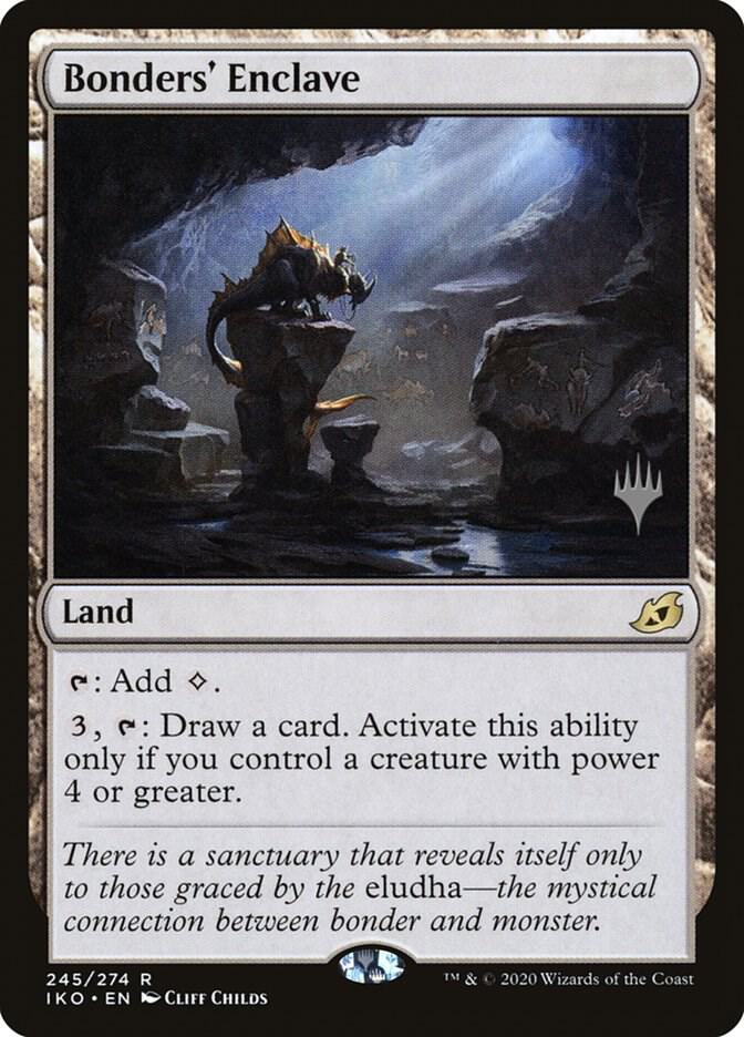 Bonders Enclave 245p/137 (Promo Pack: Ikoria)  - Foil | Good Games Modbury