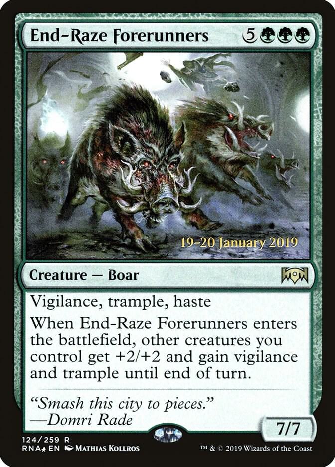 End Raze Forerunners 124s/81 (Prerelease Cards)  - Foil | Good Games Modbury