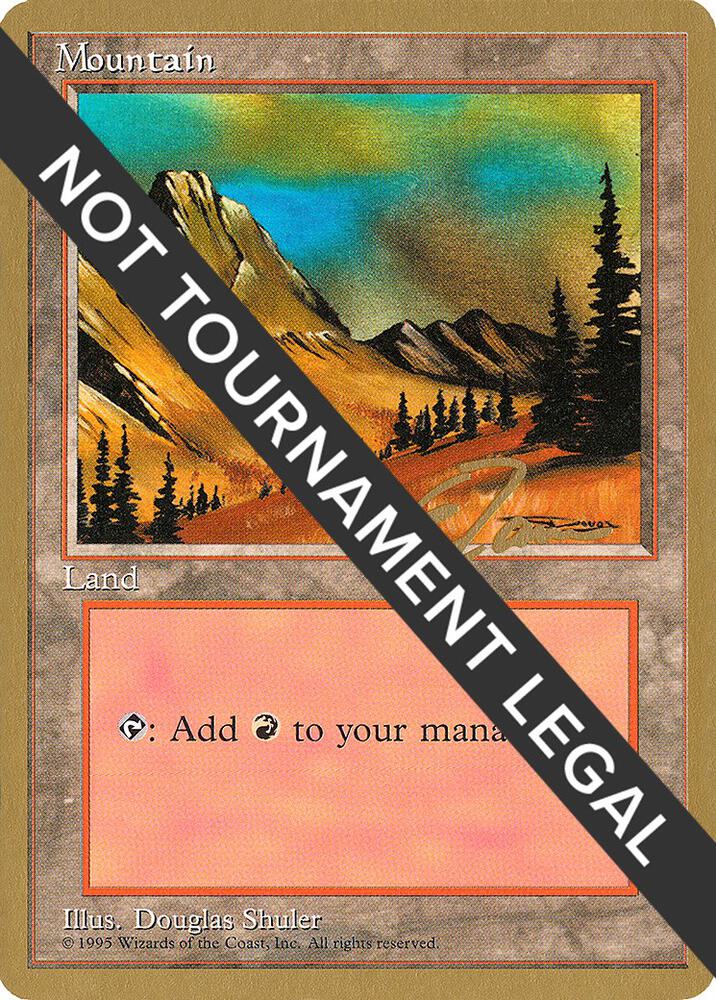 Mountain C 1996 Eric Tam 4ED et375/308 (World Championship Decks)  | Good Games Modbury