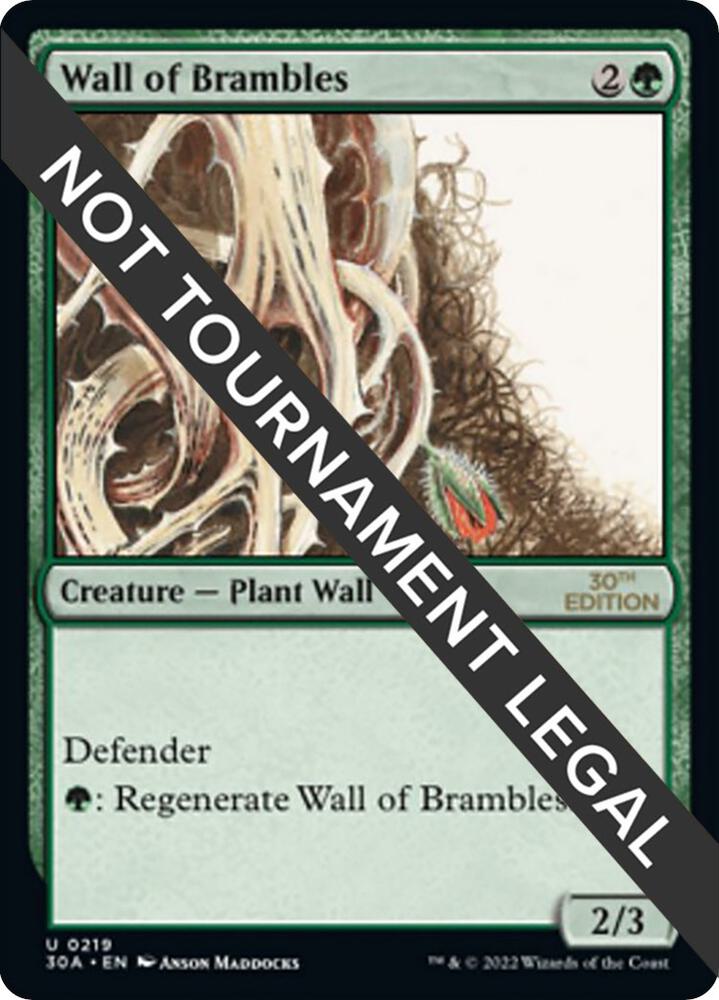 Wall of Brambles 219/594 (30th Anniversary Edition)  | Good Games Modbury
