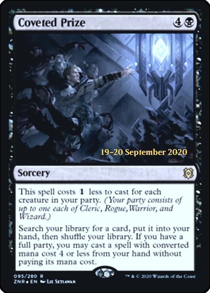 Coveted Prize 95s/169 (Prerelease Cards)  - Foil | Good Games Modbury