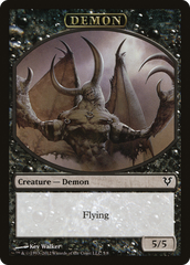 Angel // Demon Double-Sided Token [Avacyn Restored Tokens] | Good Games Modbury