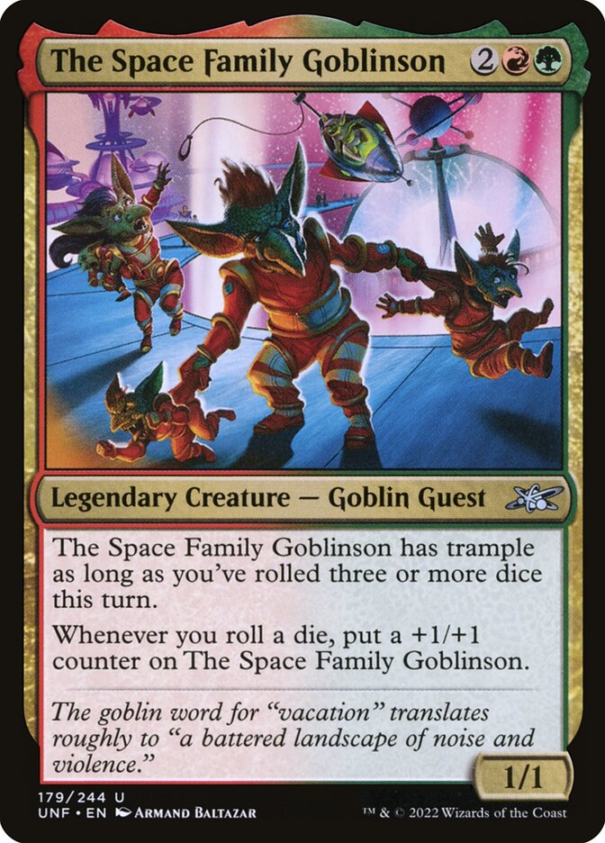 The Space Family Goblinson 179/244 (Unfinity)  | Good Games Modbury
