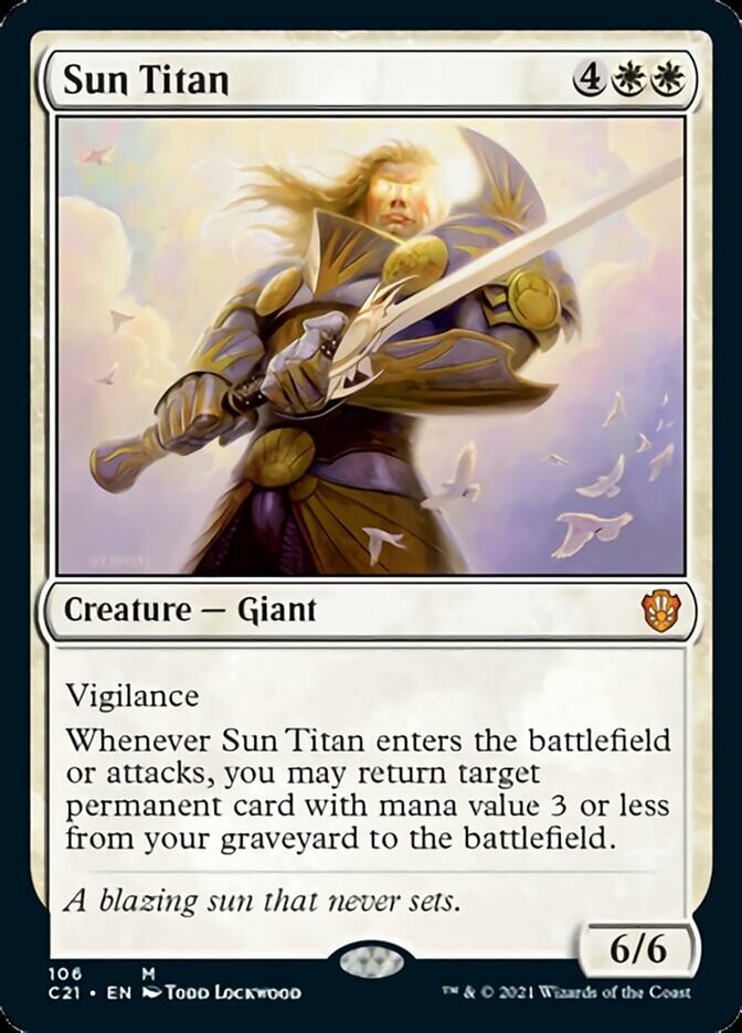 Sun Titan [Commander 2021] | Good Games Modbury