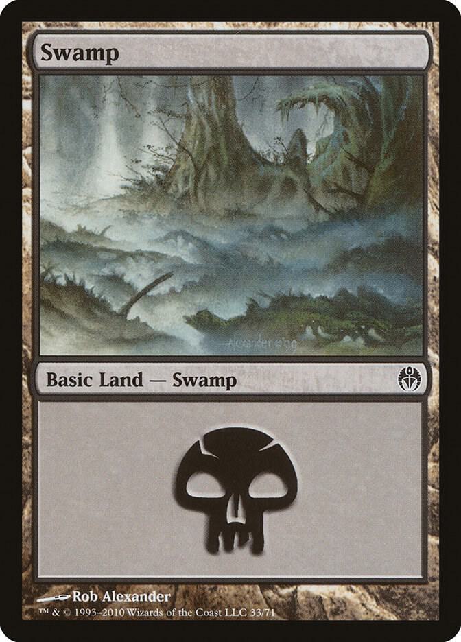 Swamp 33/71 (Duel Decks: Phyrexia vs. the Coalition)  | Good Games Modbury