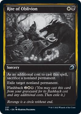 Rite of Oblivion 237/534 (Innistrad: Double Feature)  - Foil | Good Games Modbury