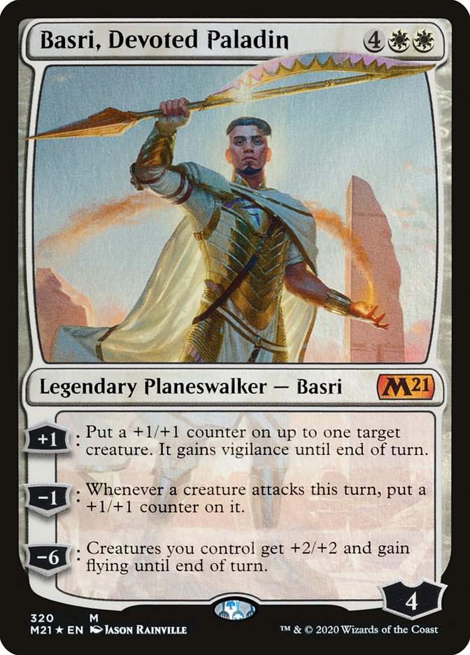 Basri, Devoted Paladin [Core Set 2021] | Good Games Modbury