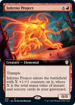 Inferno Project Extended Art 379/81 (Commander 2021)  | Good Games Modbury