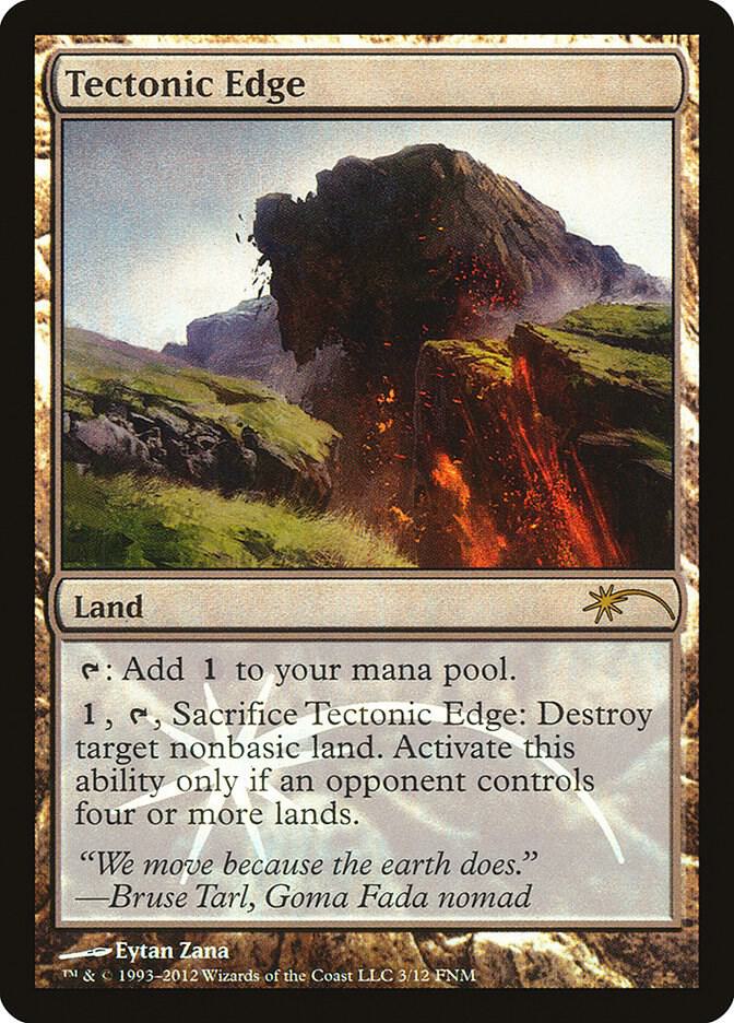 Tectonic Edge 3/12 (FNM Promos)  - Foil | Good Games Modbury