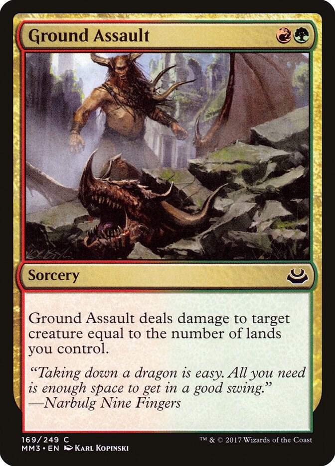Ground Assault 169/249 (Modern Masters 2017)  | Good Games Modbury