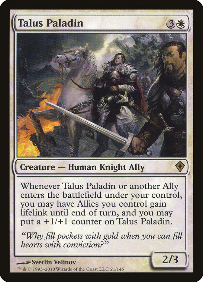 Talus Paladin 21/145 (Worldwake)  - Foil | Good Games Modbury