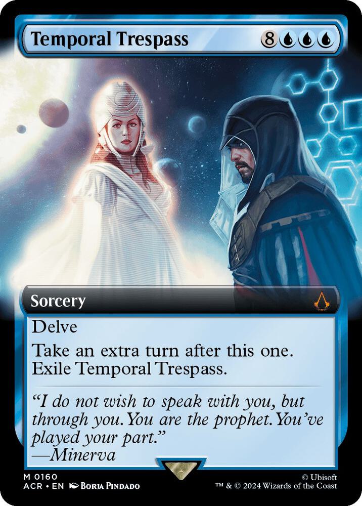 Temporal Trespass 160/110 (Universes Beyond: Assassin's Creed)  - Foil | Good Games Modbury