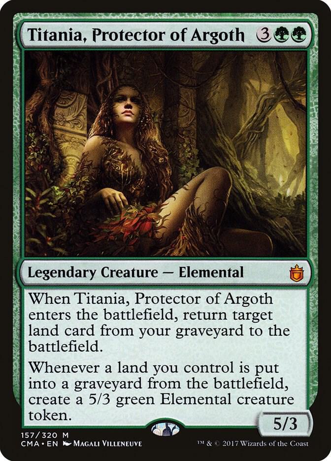 Titania, Protector of Argoth 157/320 (Commander Anthology)  | Good Games Modbury