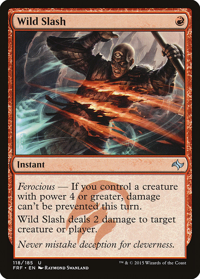 Wild Slash 118/185 (Fate Reforged)  | Good Games Modbury