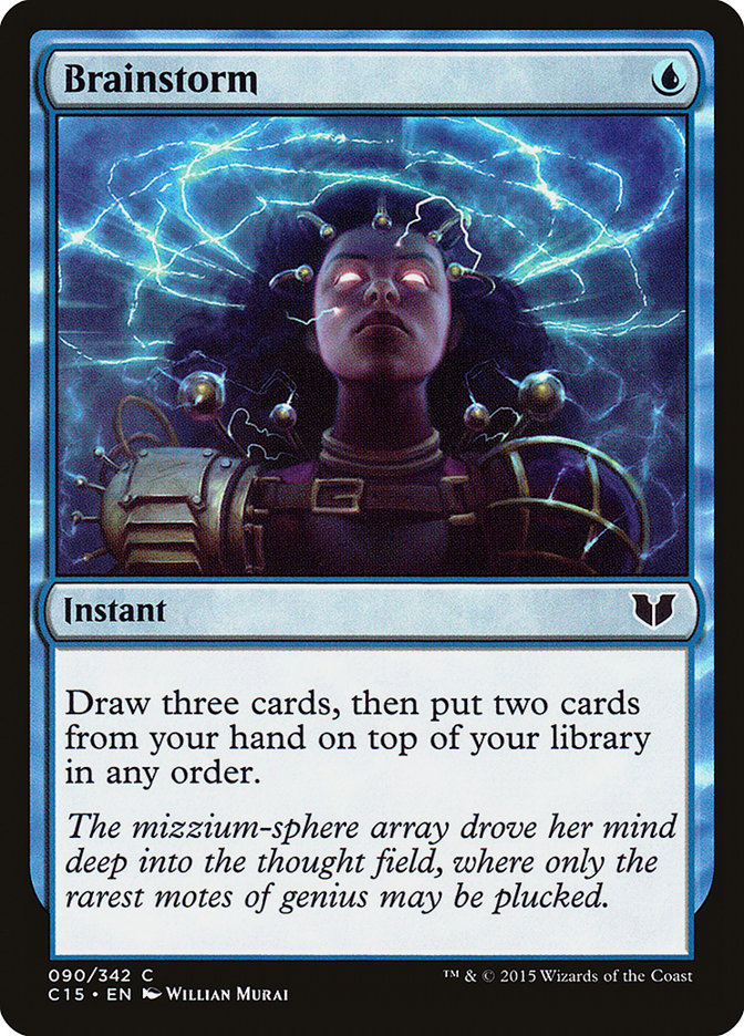 Brainstorm [Commander 2015] | Good Games Modbury