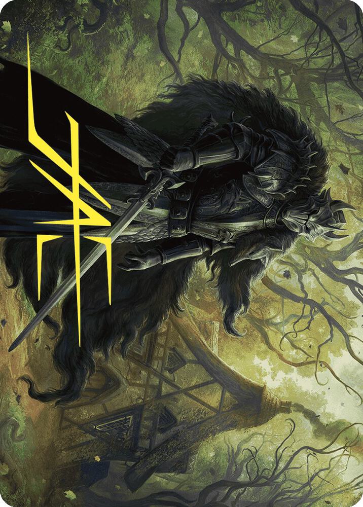 Agathas Champion Art Card Gold Stamped Signature 22 (Art Series: Wilds of Eldraine)  | Good Games Modbury