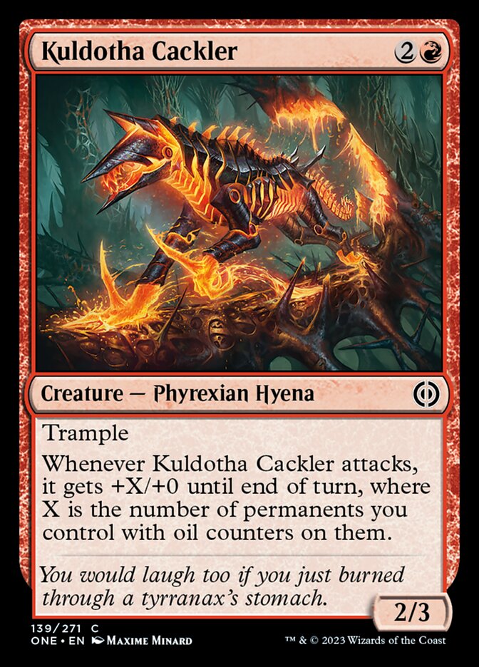 Kuldotha Cackler [Phyrexia: All Will Be One] | Good Games Modbury