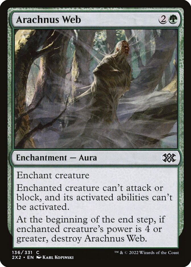 Arachnus Web 136/331 (Double Masters 2022)  - Foil | Good Games Modbury