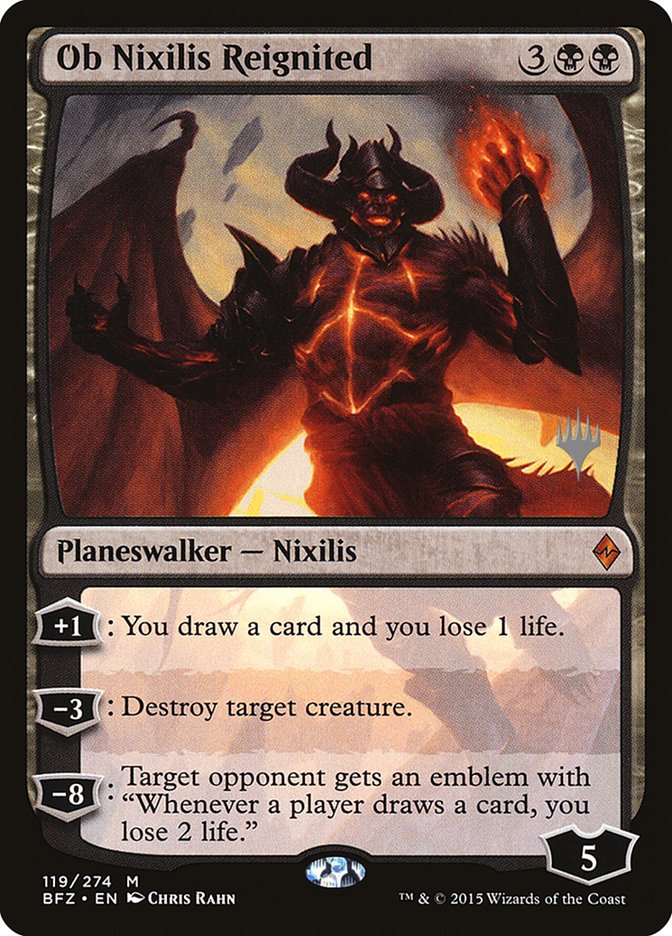 Ob Nixilis Reignited (Promo Pack) [Battle for Zendikar Promos] | Good Games Modbury