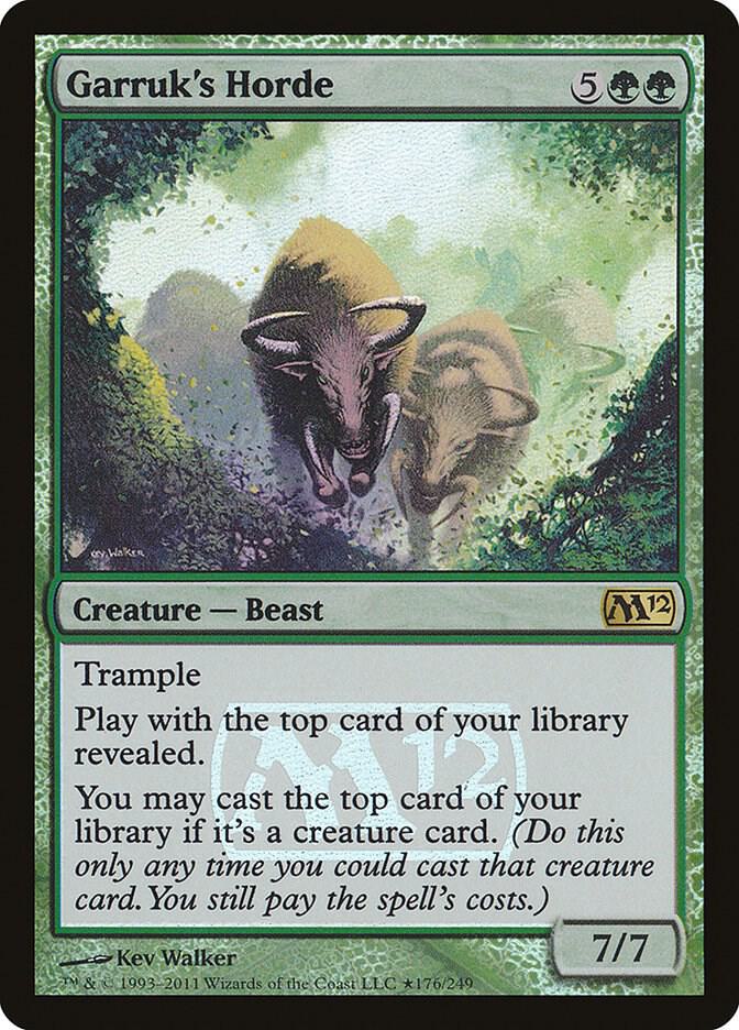 Garruk's Horde 176★/3 (Launch Party & Release Event Promos)  - Foil | Good Games Modbury