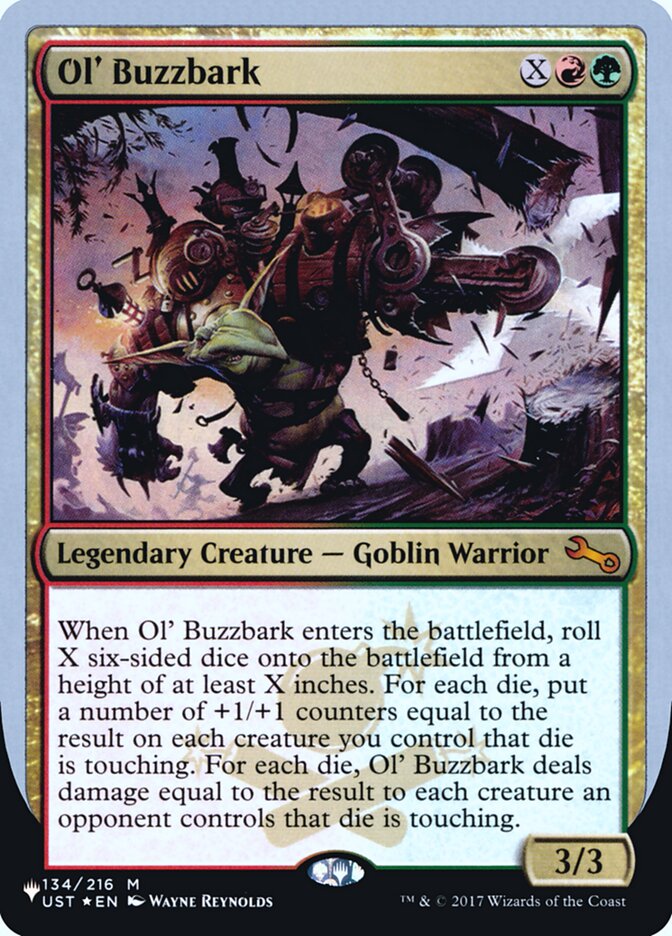 Ol' Buzzbark (Unfinity Foil Edition) [The List] | Good Games Modbury