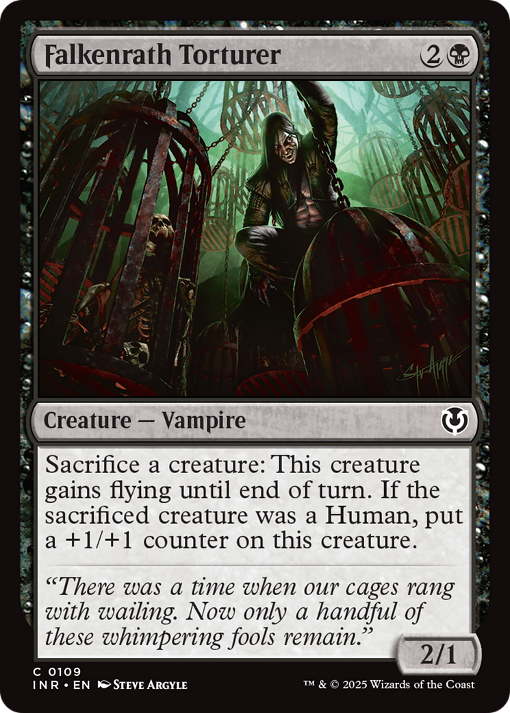 Falkenrath Torturer [Innistrad Remastered] | Good Games Modbury