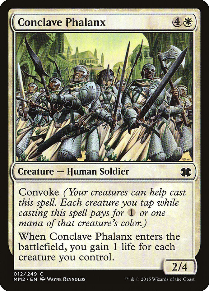 Conclave Phalanx 12/249 (Modern Masters 2015)  - Foil | Good Games Modbury