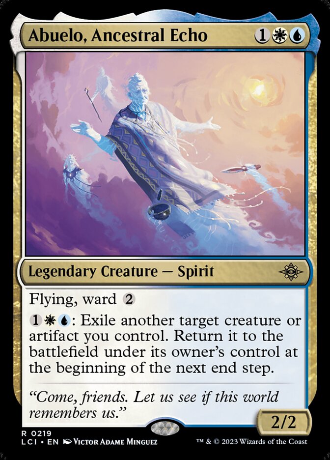 Abuelo, Ancestral Echo 219 (The Lost Caverns of Ixalan)  - Foil | Good Games Modbury