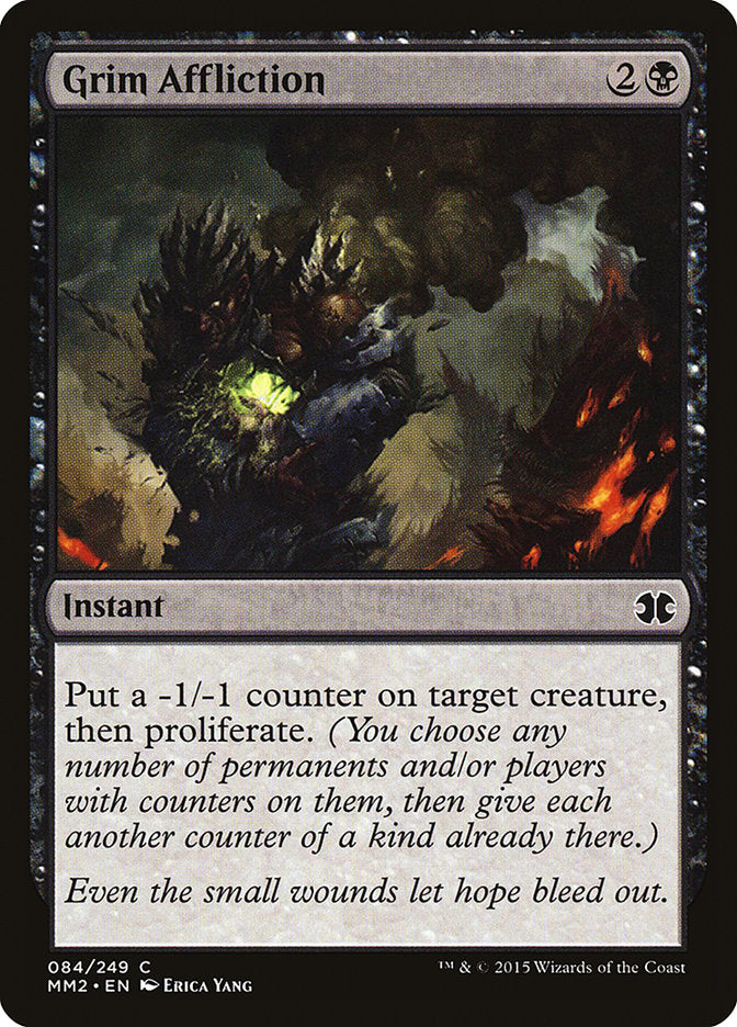 Grim Affliction 84/249 (Modern Masters 2015)  - Foil | Good Games Modbury