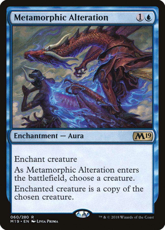 Metamorphic Alteration 60/280 (Core Set 2019)  | Good Games Modbury