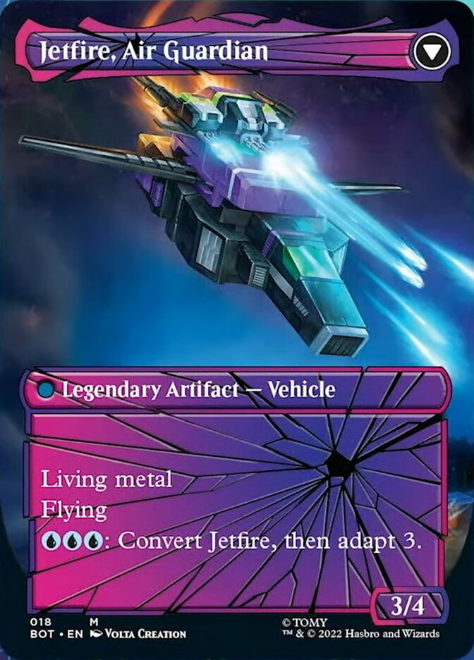 Jetfire, Ingenious Scientist // Jetfire, Air Guardian (Shattered Glass) [Universes Beyond: Transformers] | Good Games Modbury