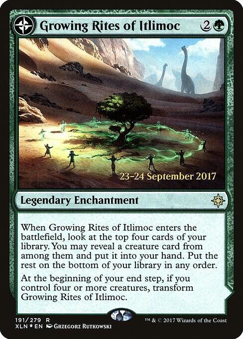 Growing Rites of Itlimoc XLN 191 (Prerelease Cards)  - Foil | Good Games Modbury