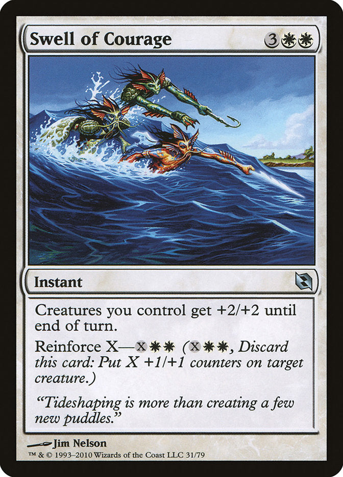 Swell of Courage [Duel Decks: Elspeth vs. Tezzeret] | Good Games Modbury