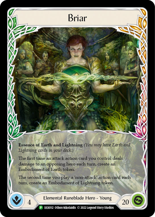 Briar // Briar, Warden of Thorns [XXX011/XXX012] (Promo) | Good Games Modbury