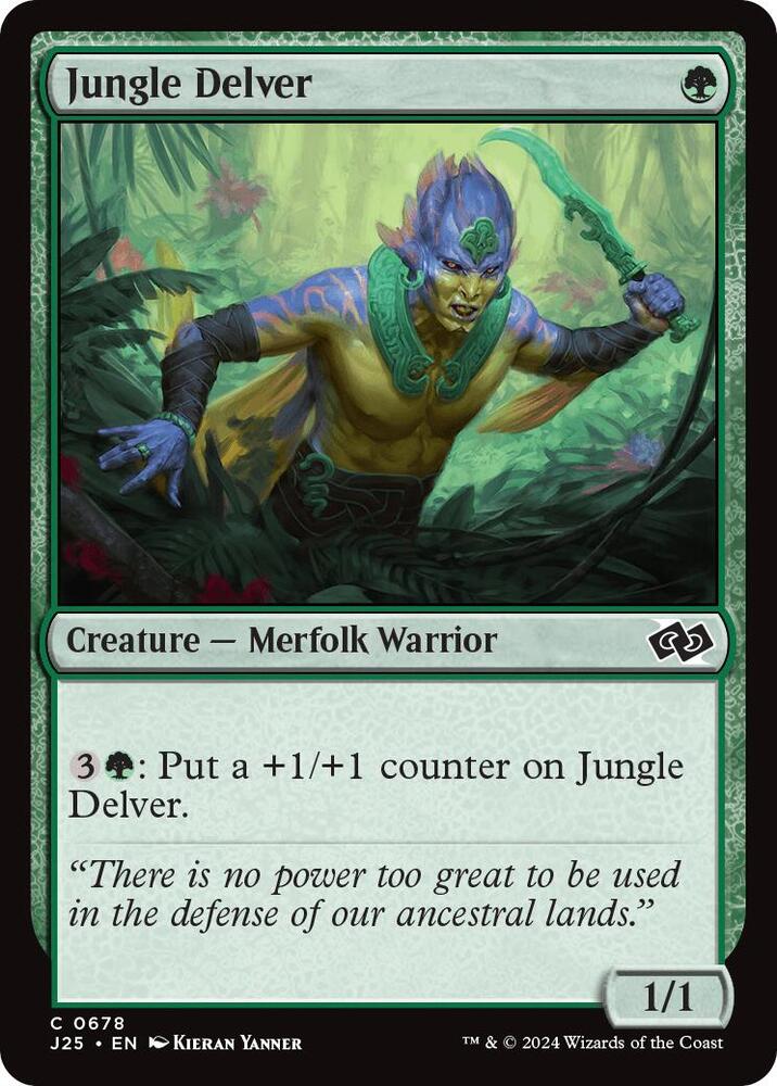Jungle Delver 678/779 (Foundations Jumpstart)  | Good Games Modbury