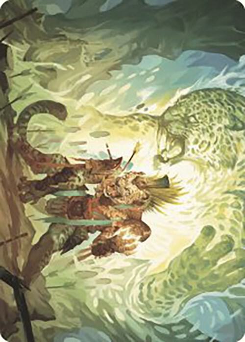 Might of the Ancestors Art Card 2 (Art Series: The Lost Caverns of Ixalan)  | Good Games Modbury
