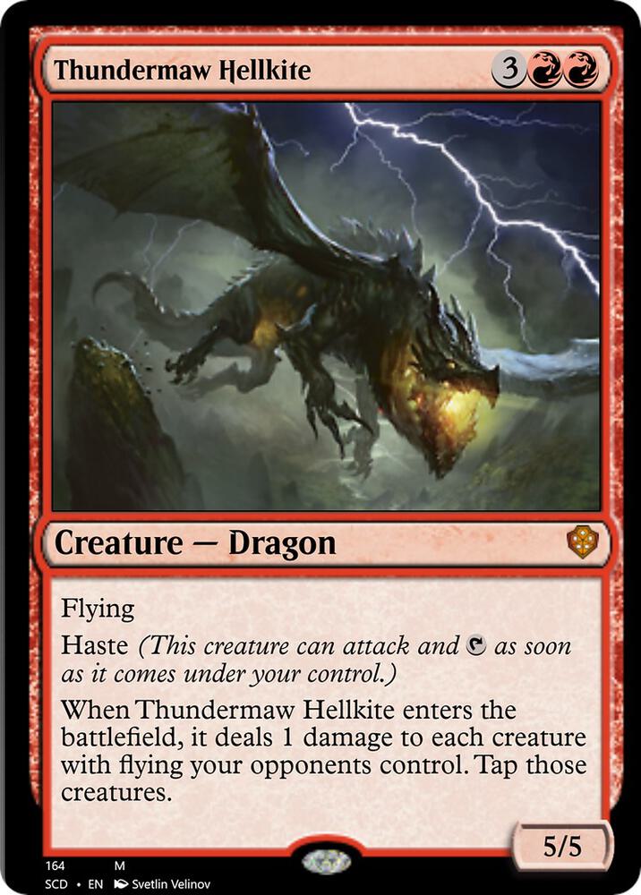Thundermaw Hellkite 164/352 (Starter Commander Decks)  | Good Games Modbury