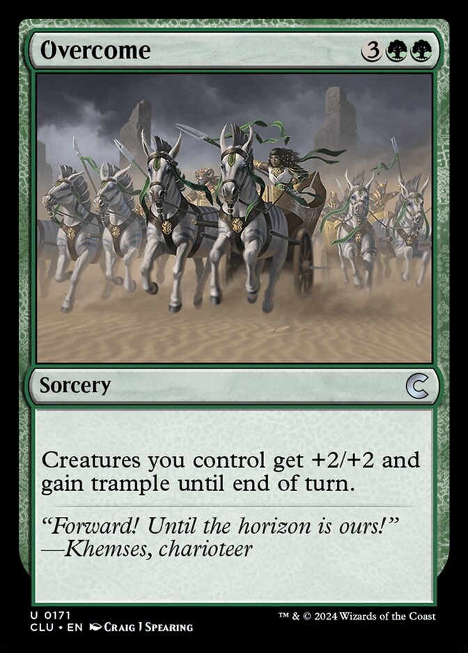 Overcome 171/284 (Ravnica: Clue Edition)  | Good Games Modbury