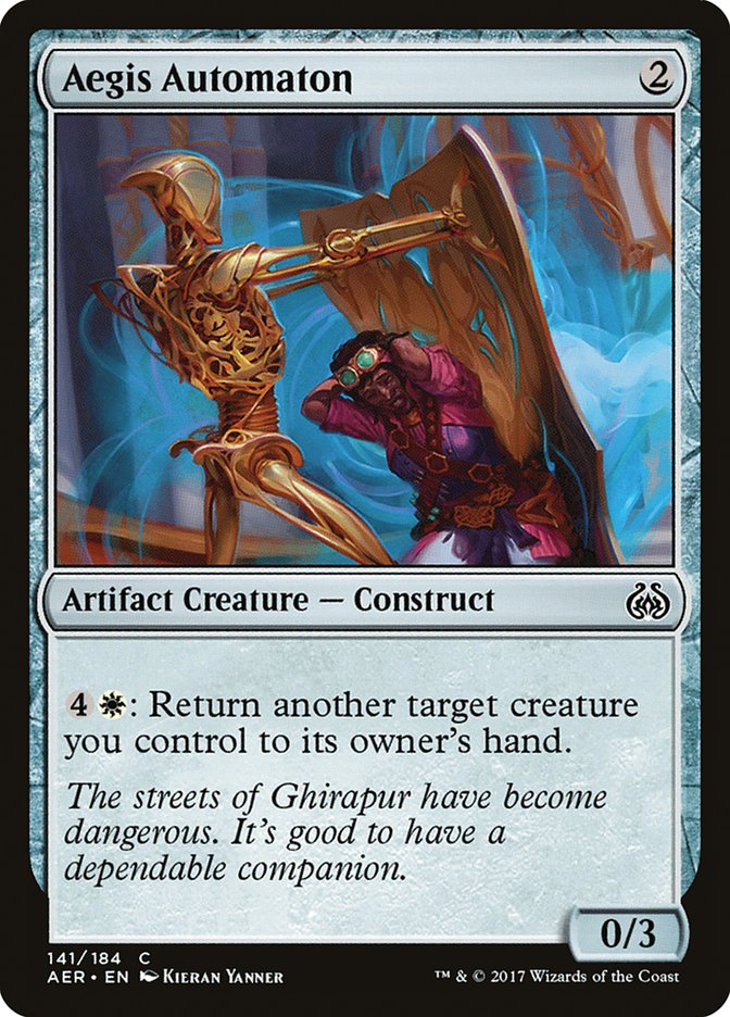 Aegis Automaton 141/184 (Aether Revolt)  | Good Games Modbury