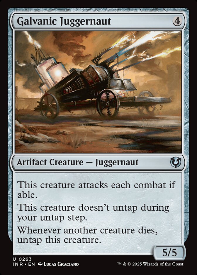 Galvanic Juggernaut 263/287 (Innistrad Remastered)  | Good Games Modbury
