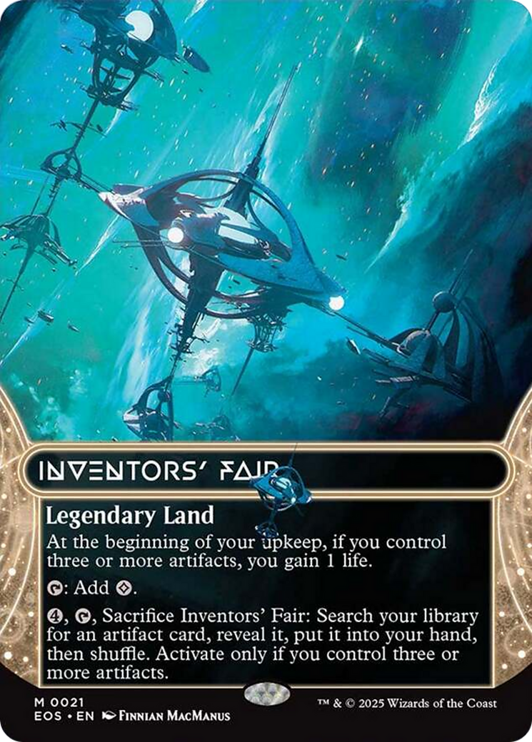 Inventors' Fair (0021) (Borderless) [Edge of Eternities: Stellar Sights] | Good Games Modbury