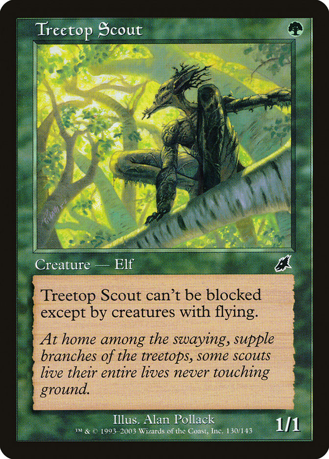 Treetop Scout 130/143 (Scourge)  - Foil | Good Games Modbury