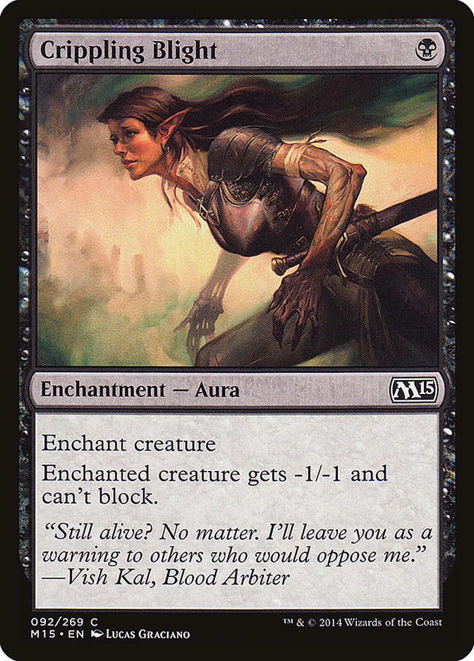 Crippling Blight [Magic 2015] | Good Games Modbury