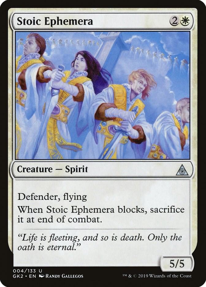 Stoic Ephemera 4/133 (Ravnica Allegiance: Guild Kits)  | Good Games Modbury