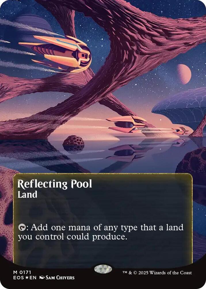 Reflecting Pool  171/45 (Edge of Eternities: Stellar Sights)  - Borderless Galaxy Foil | Good Games Modbury