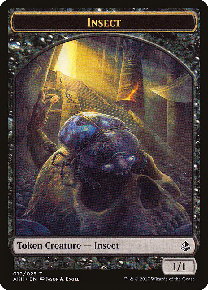 Insect Token [Amonkhet Tokens] | Good Games Modbury