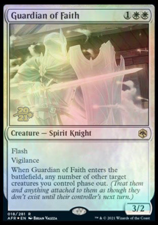 Guardian of Faith [Dungeons & Dragons: Adventures in the Forgotten Realms Prerelease Promos] | Good Games Modbury