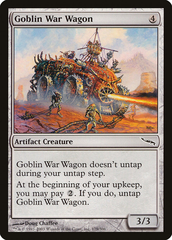 Goblin War Wagon 179/306 (Mirrodin)  - Foil | Good Games Modbury