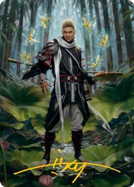 Grand Master of Flowers Art Card Gold Stamped Signature 79 (Art Series: Adventures in the Forgotten Realms)  | Good Games Modbury